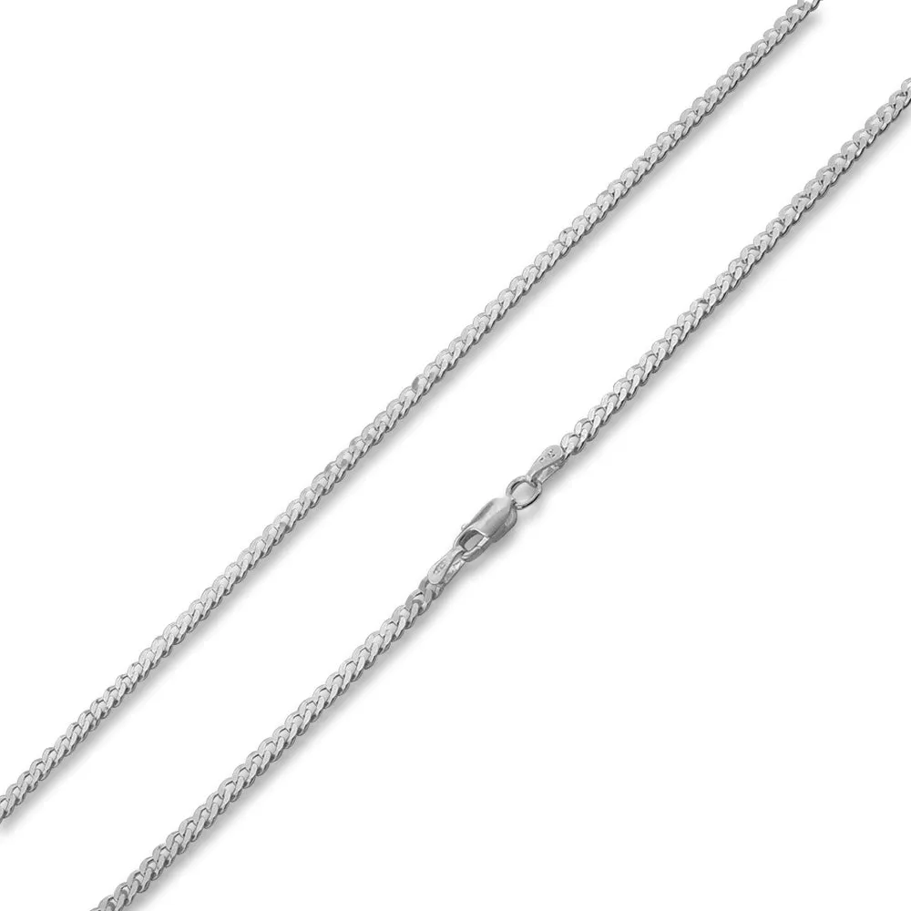 Sterling Silver Curb Chain 3.0MM