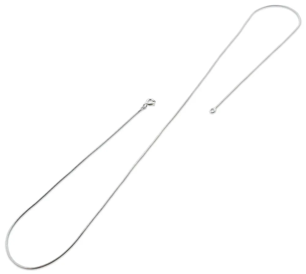 Sterling Silver Italian Snake Chain 0.7 MM
