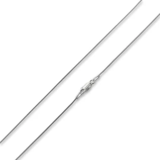 Sterling Silver Italian Snake Chain 1.2 MM