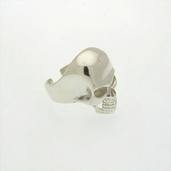 Sterling Silver Skull Ring - Biker Rings - Symbolic Gift