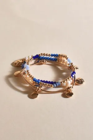 Stone & Pearl Mix Bracelet