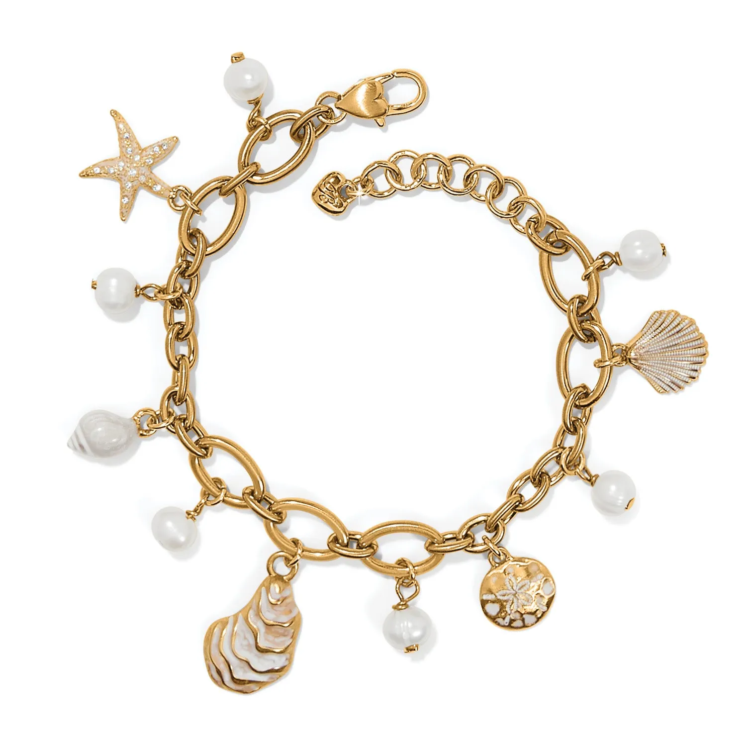 Sunset Cove Pearl Charm Bracelet - JF0212