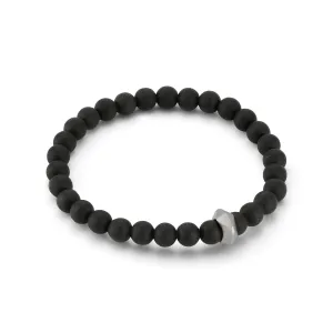Sydney Origami Onyx Men's Bracelet