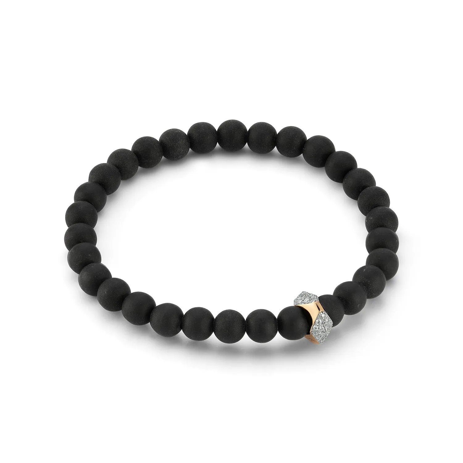 Sydney Origami Onyx Men's Bracelet