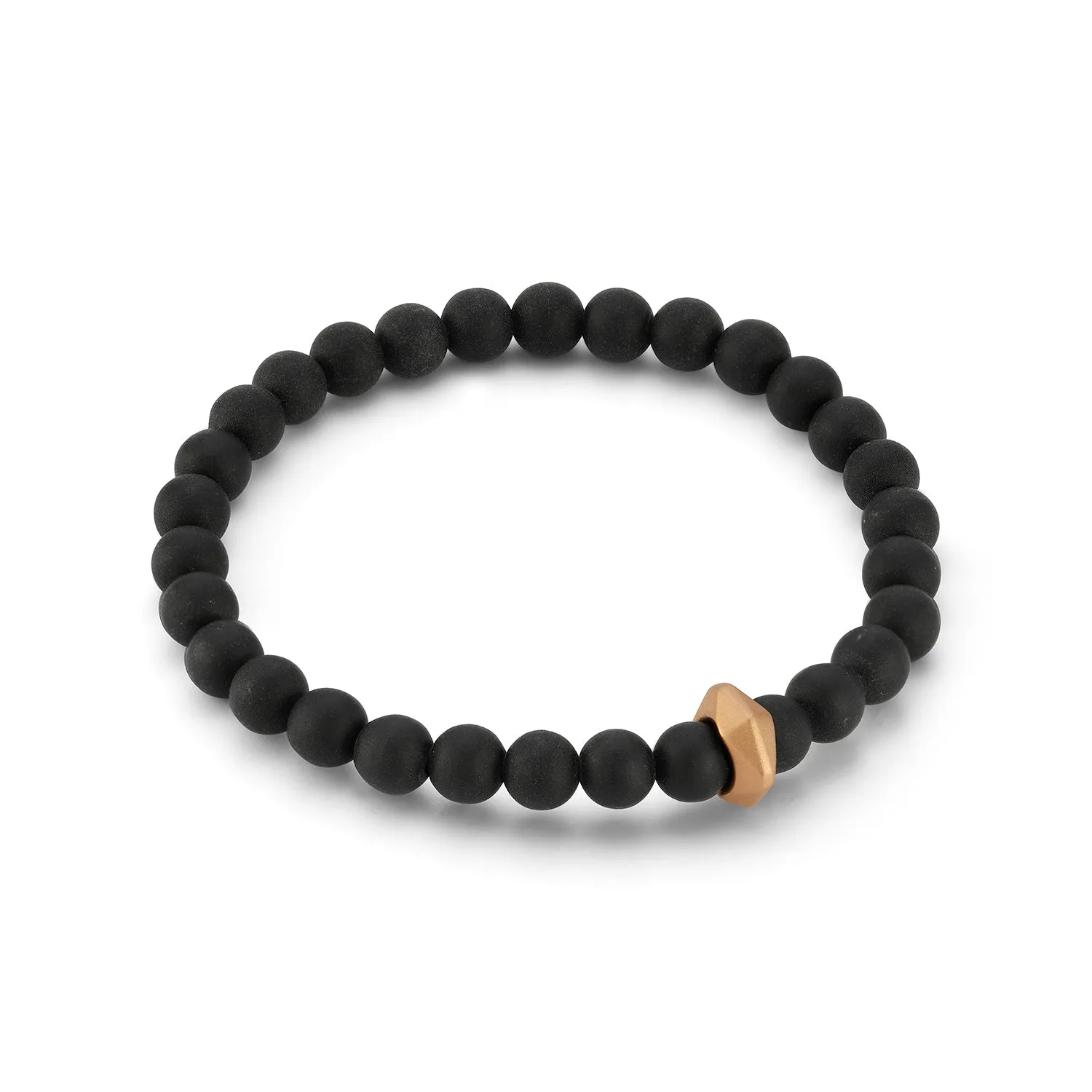 Sydney Origami Onyx Men's Bracelet