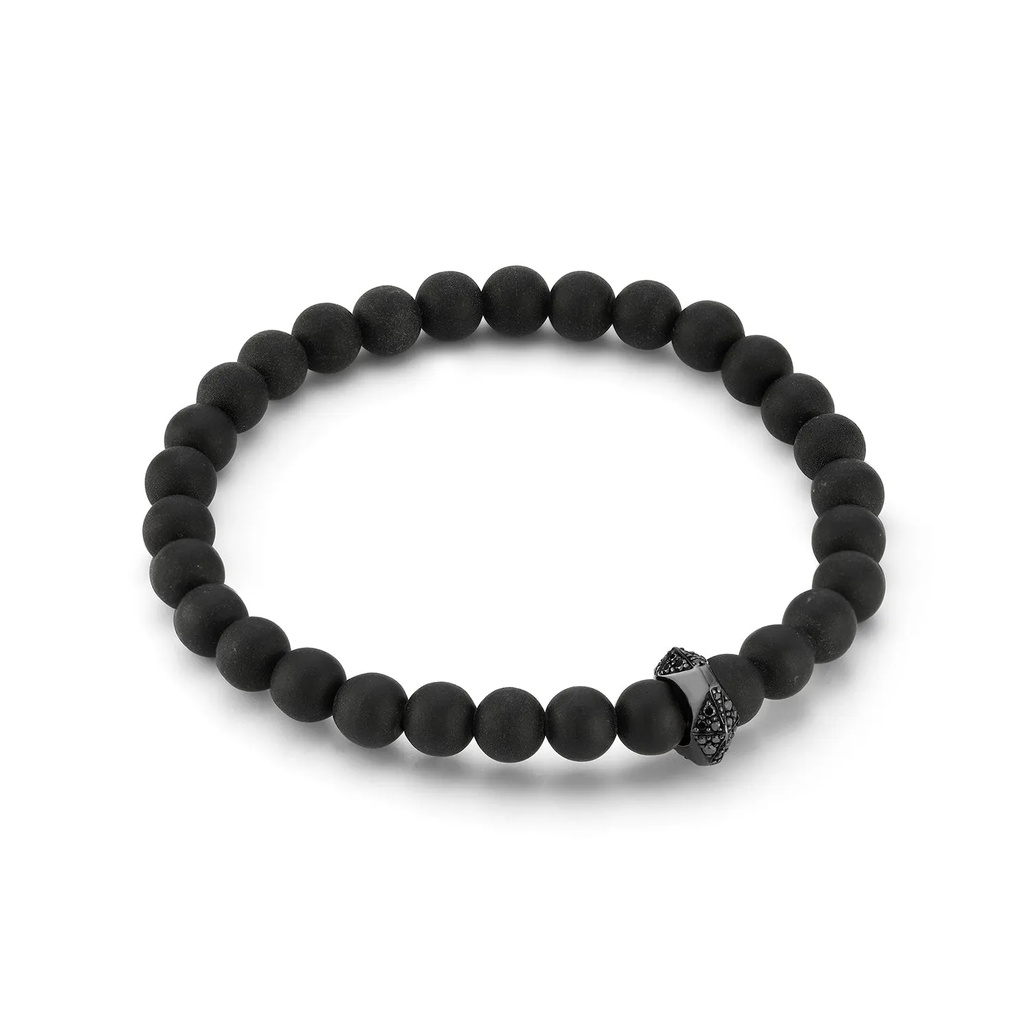 Sydney Origami Onyx Men's Bracelet
