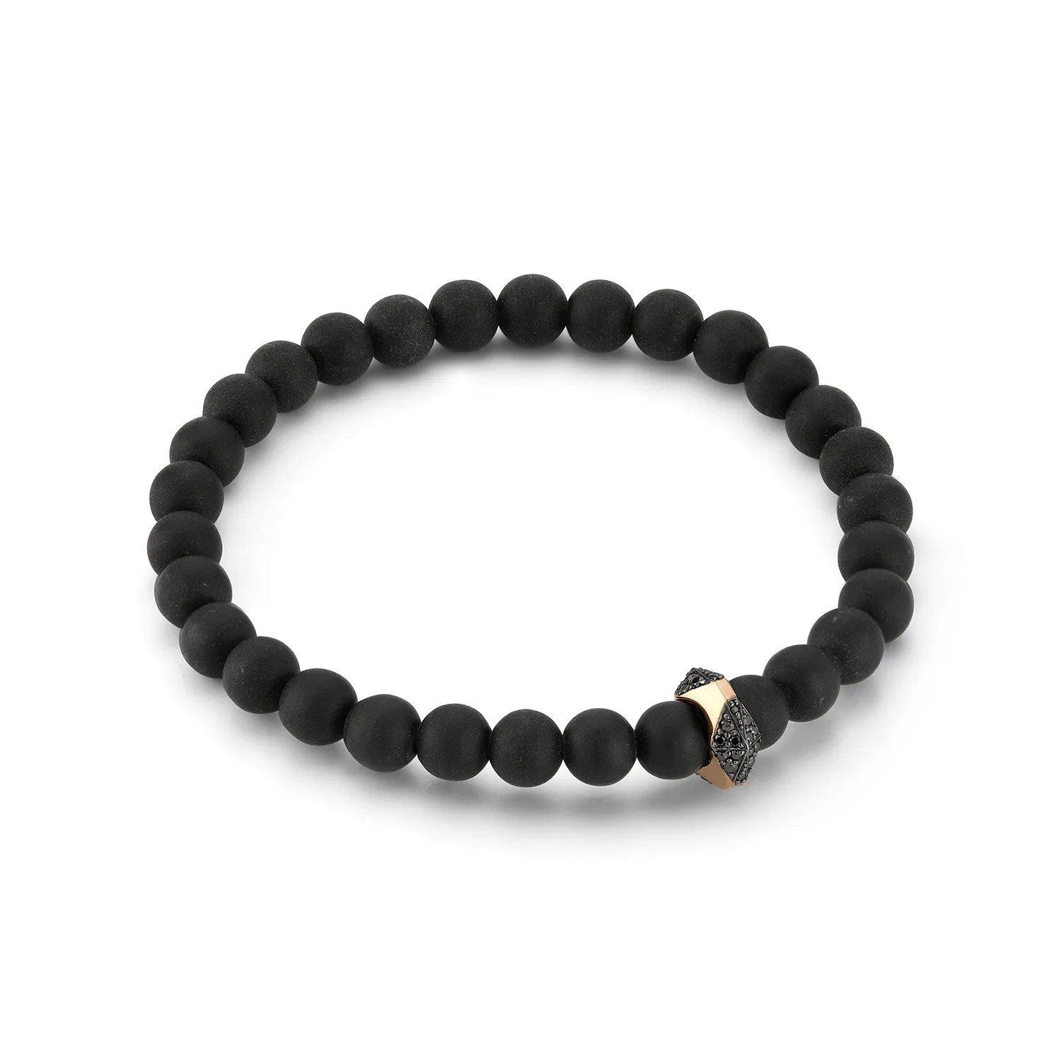 Sydney Origami Onyx Men's Bracelet