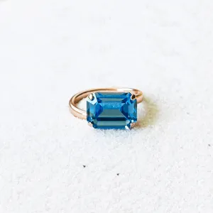 Tash Blue Swarovski Ring
