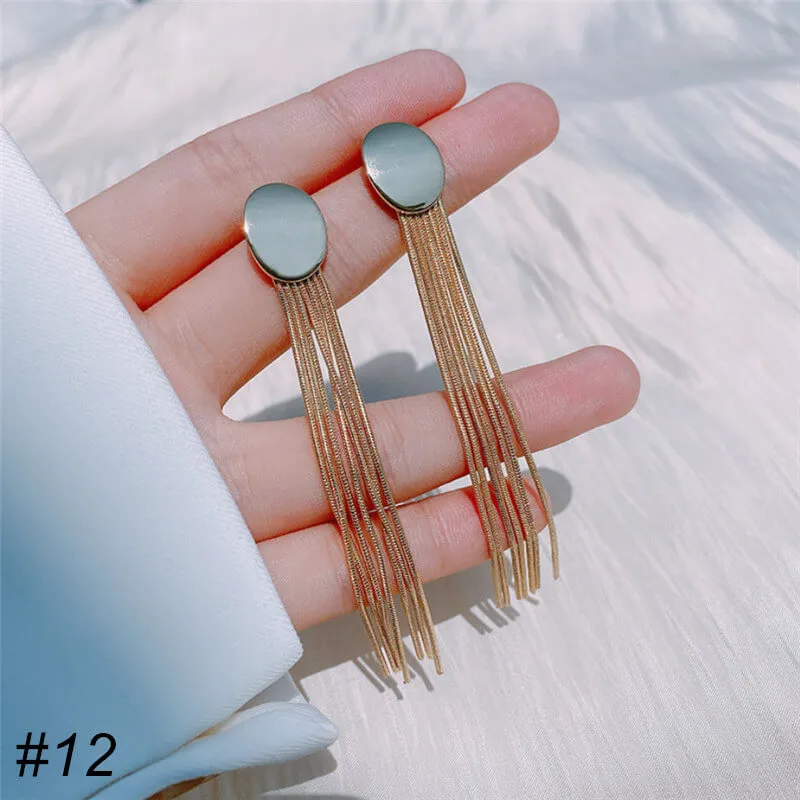 Tassel Pearl Earrings