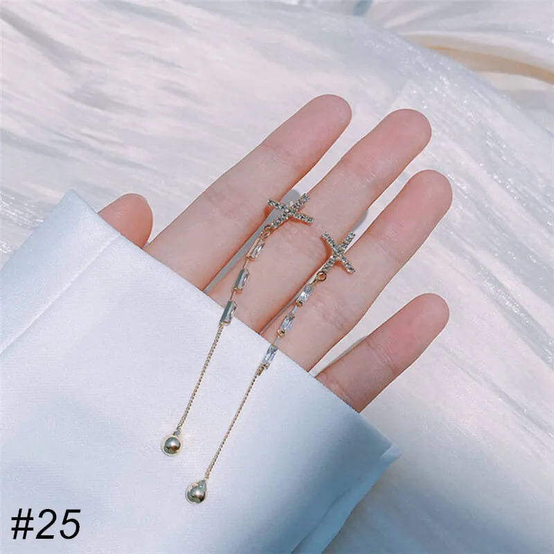 Tassel Pearl Earrings