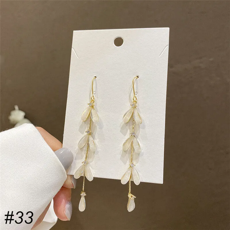 Tassel Pearl Earrings