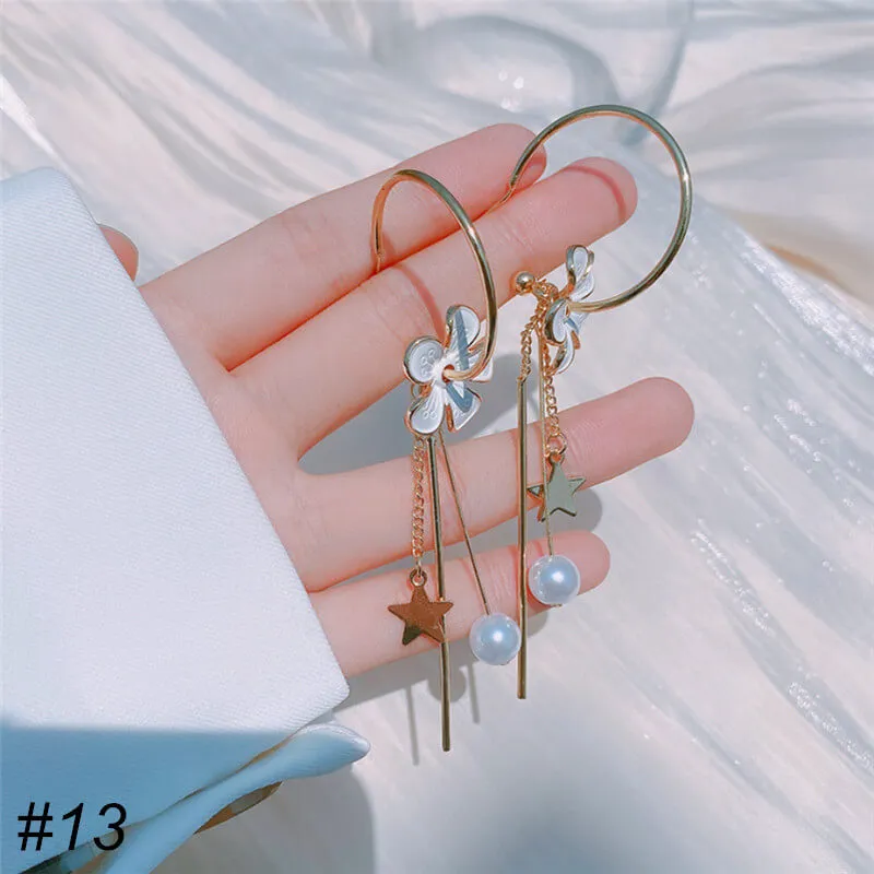 Tassel Pearl Earrings