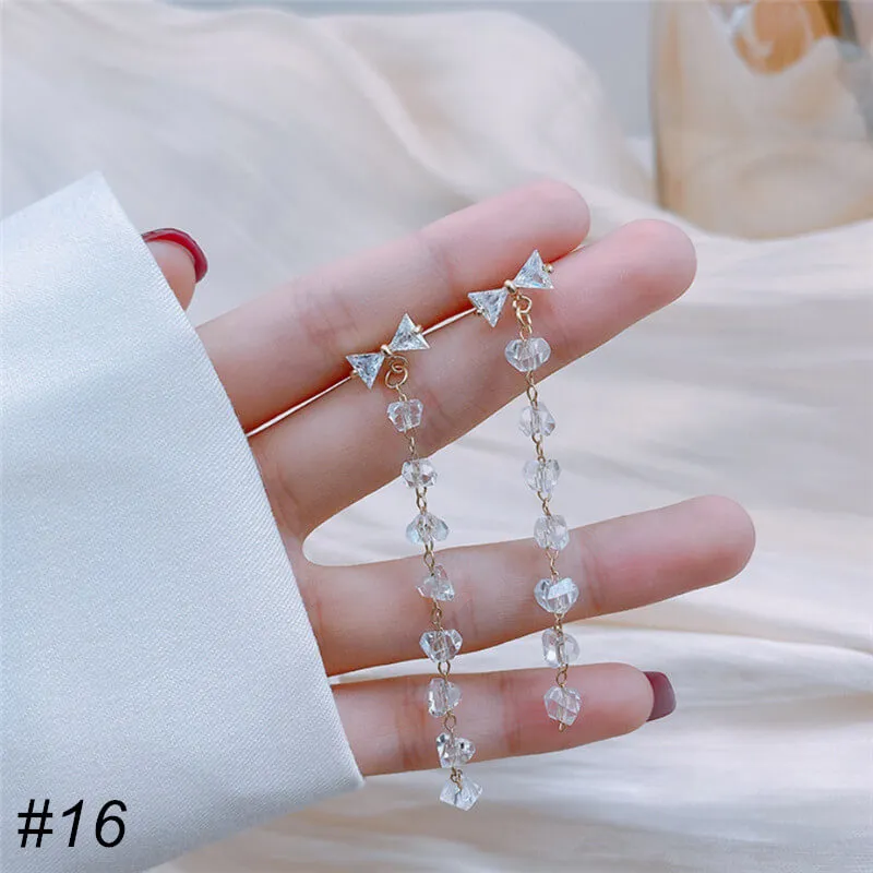 Tassel Pearl Earrings