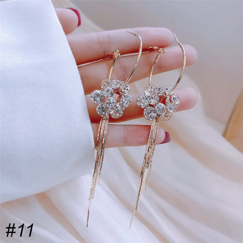Tassel Pearl Earrings