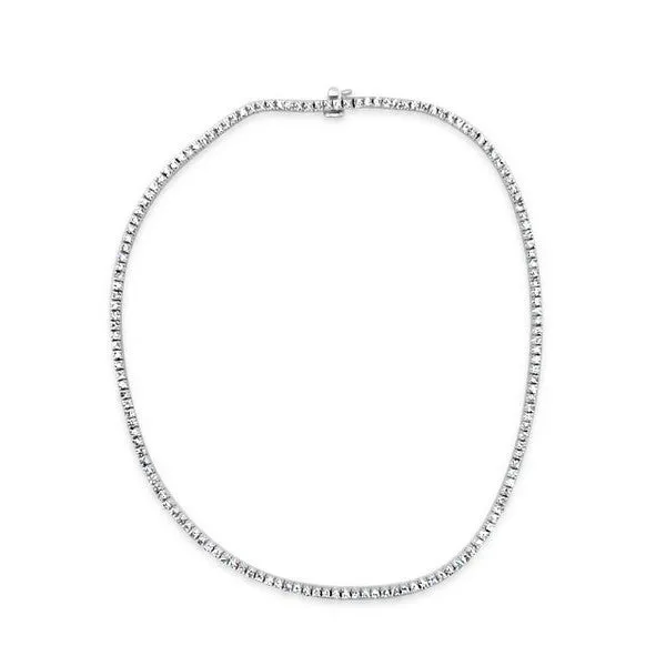 Tennis lab grown diamond Necklace