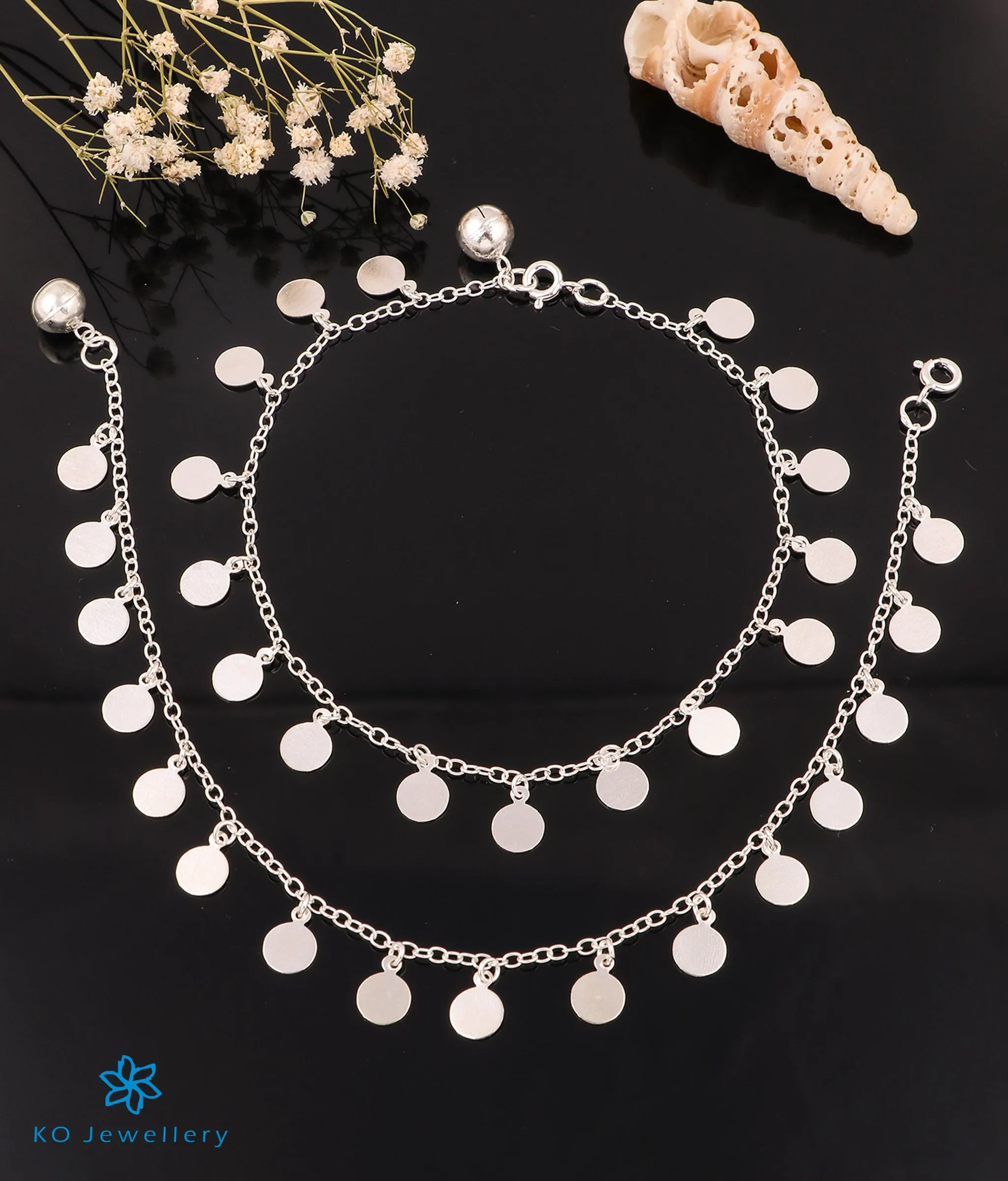 The Circlet Silver Anklets