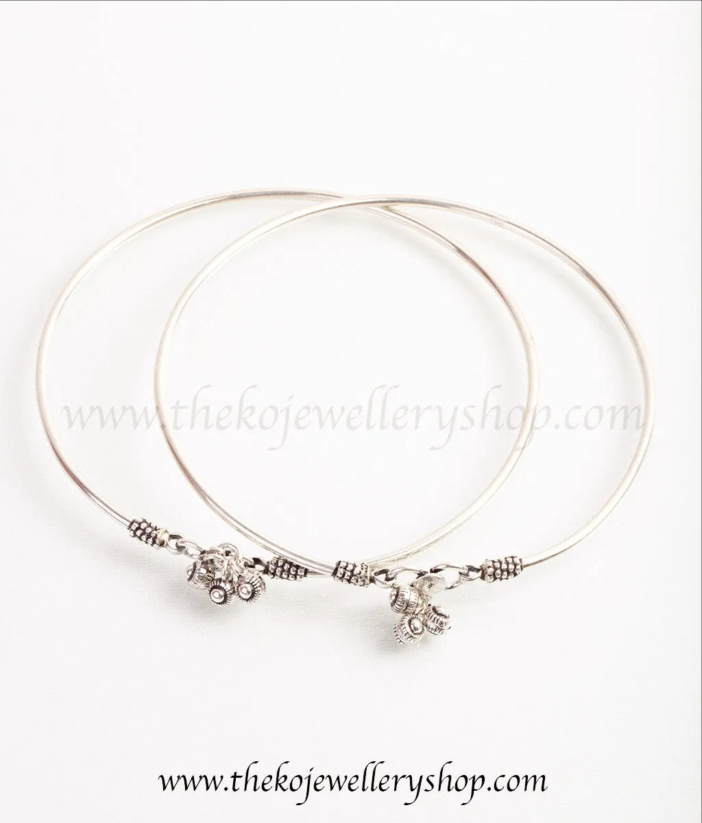 The Paritushti Silver Anklets
