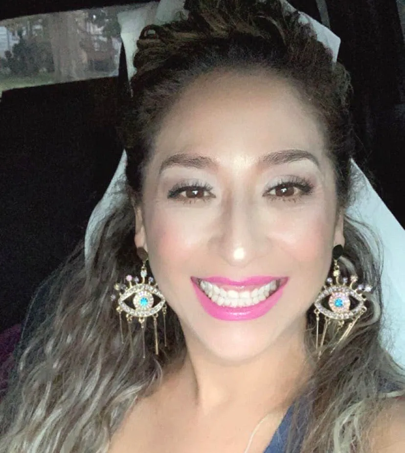 The Power Evil Eye Gold Earrings