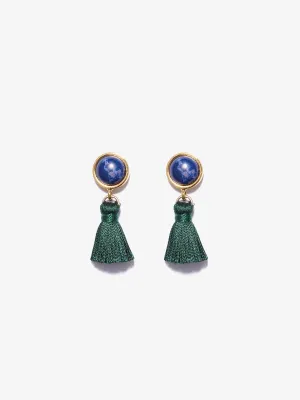 tiny tassel earrings