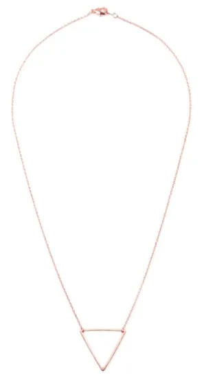 Triangular Pendant Necklace