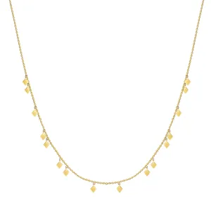 Tribal Charm Necklace  - 14 karat gold necklace for women