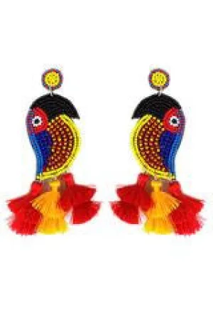 Tucan Do Tassel Earrings