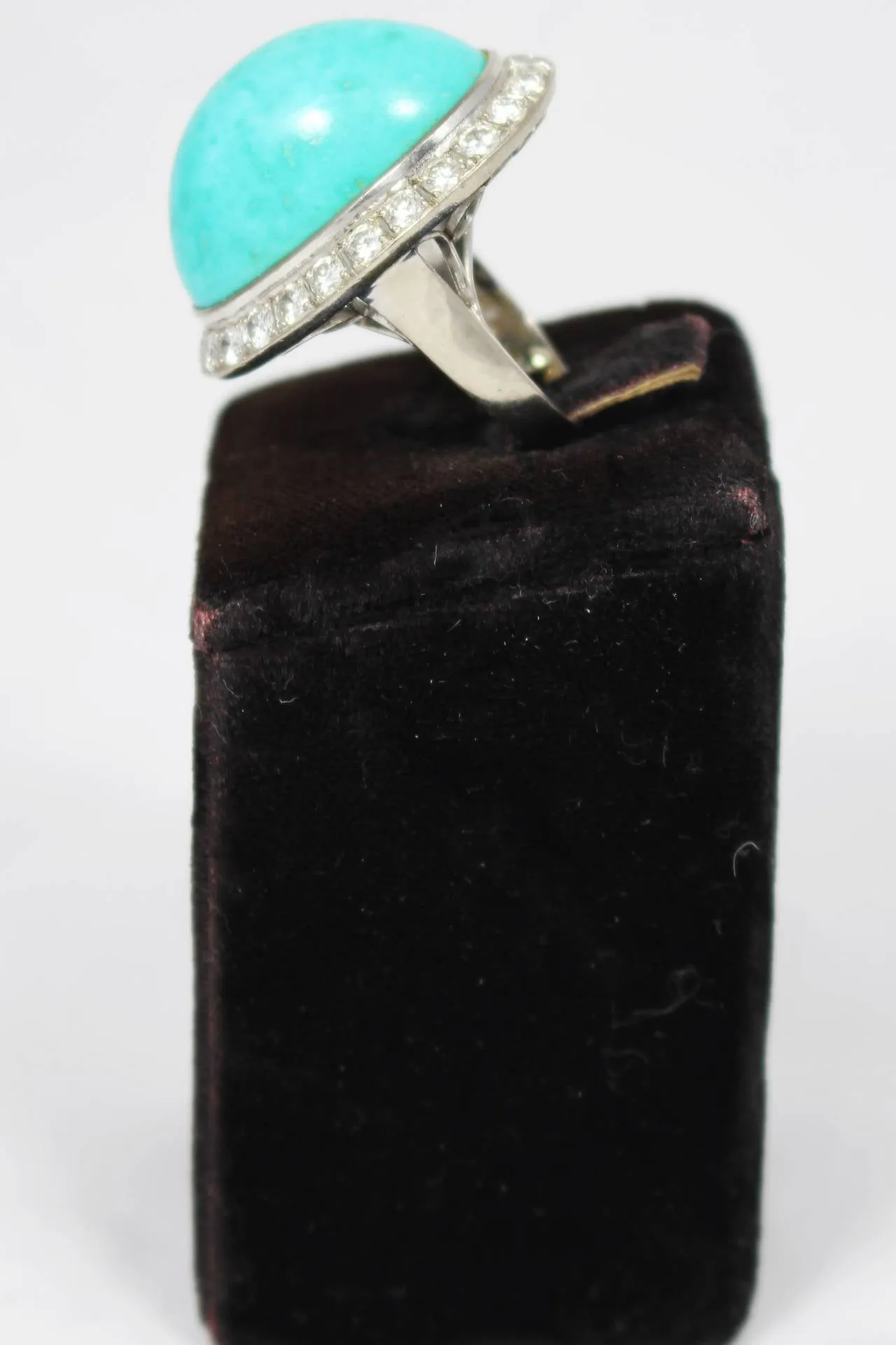 TURQUOISE Diamond 18 Karat Gold Necklace Set