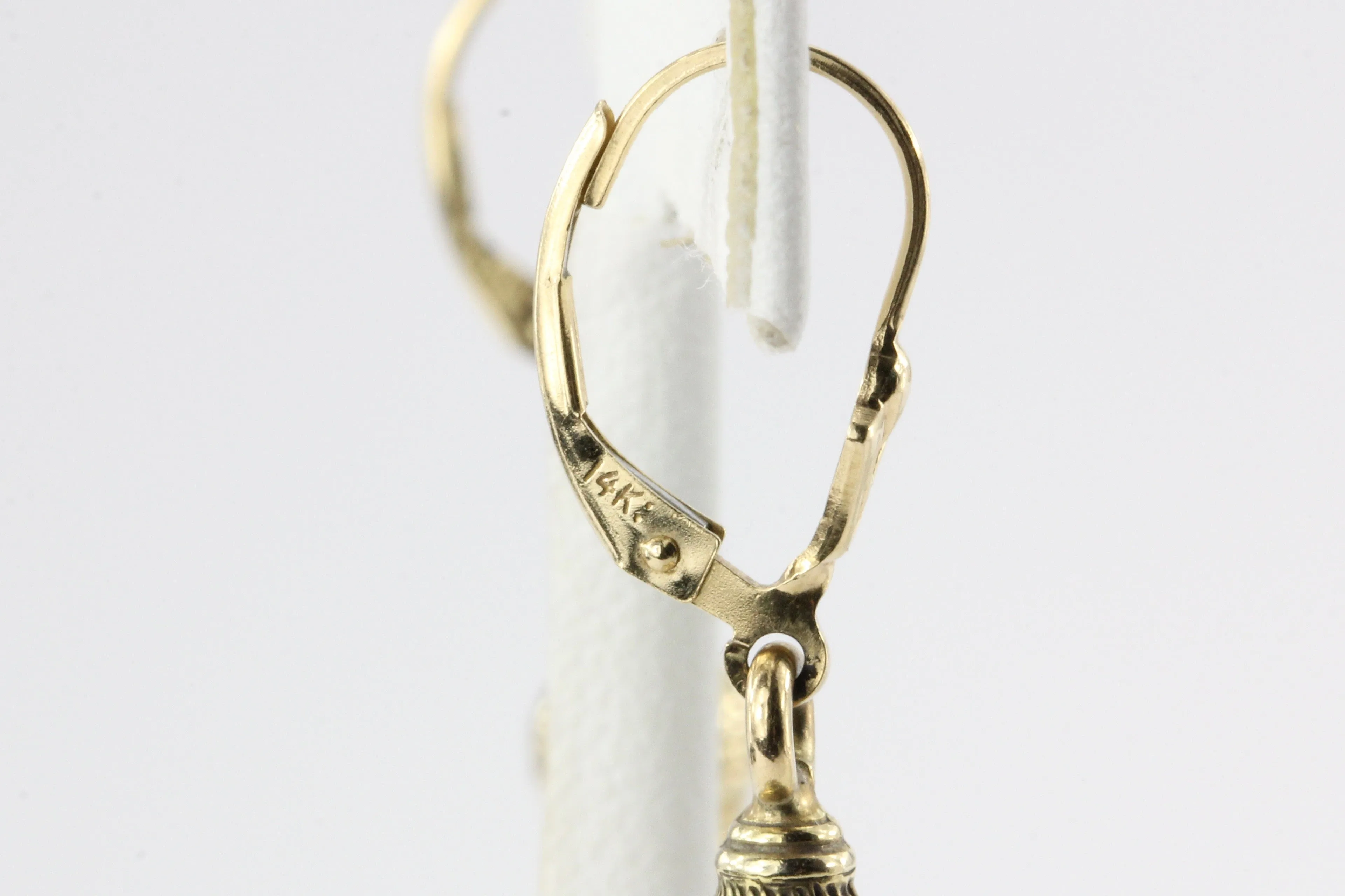 Victorian 10K Gold Tassel Earrings c.1890