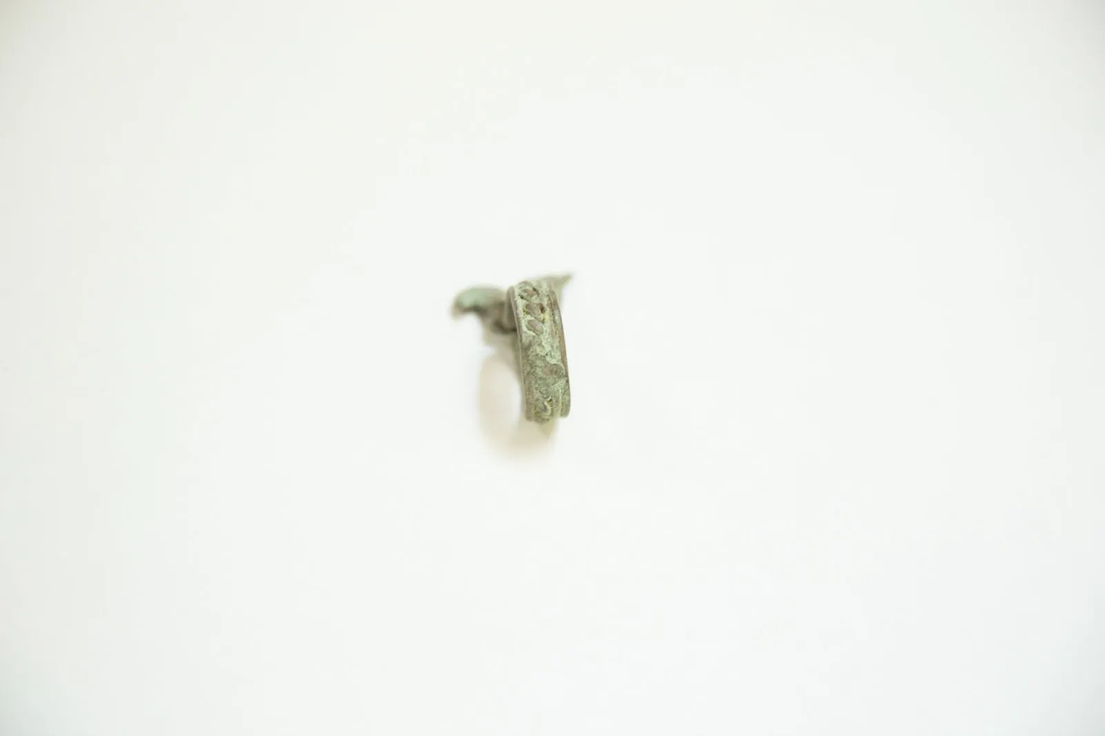 Vintage African Bronze Rooster Ring