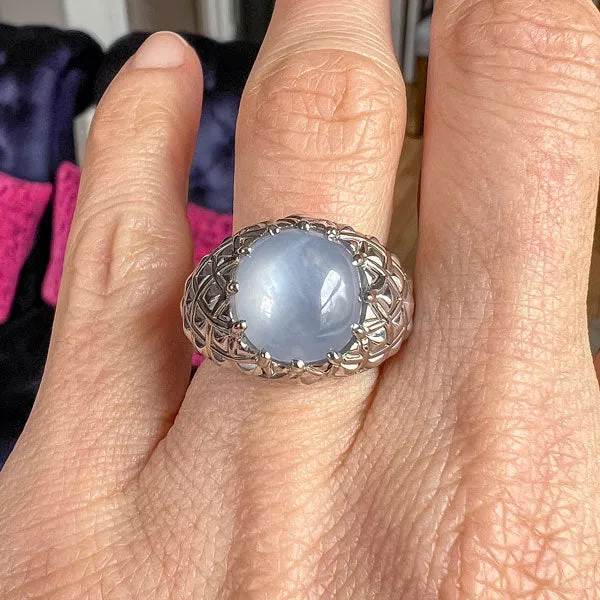 Vintage Star Sapphire Ring, 10.30ct.