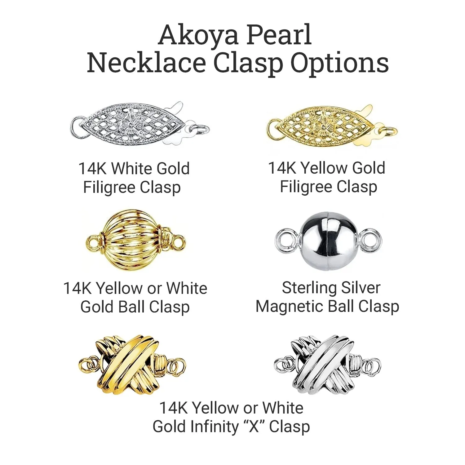 White Japanese Akoya Pearl Bracelet, 5.5-6.0mm - Choose Your Quality