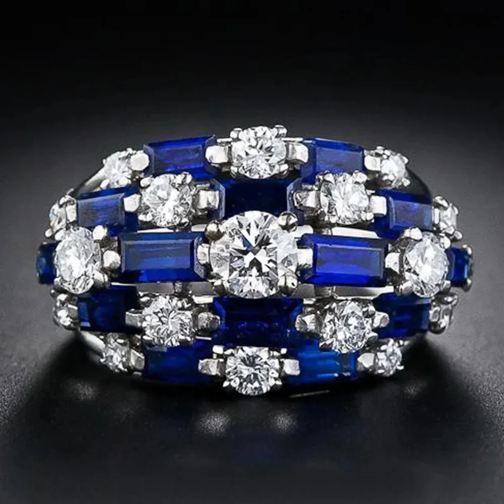 Wide Ring for Women Gold Color Luxury Twist Design Band Cocktail Rings Fashion Female Accessories Party Jewelry